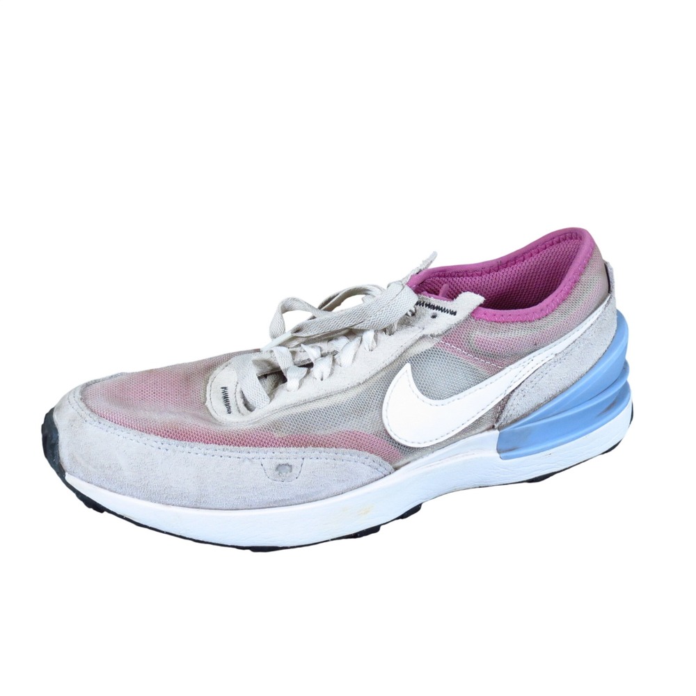 Nike Waffle One GS Kids Running Shoes Sz 7Y Athletic Grey Pearl Pink DC0481-011